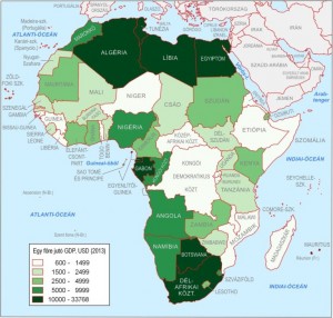 afrika gdp